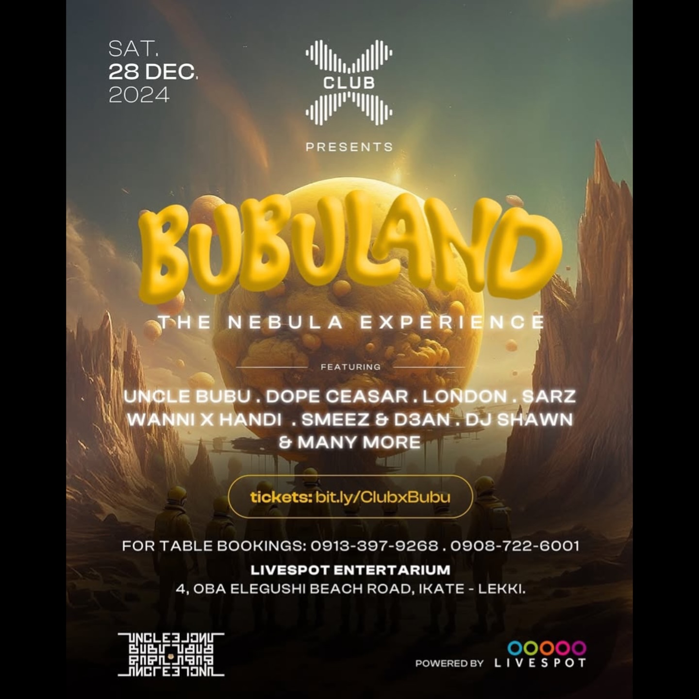 Bubuland: The Nebula Experience