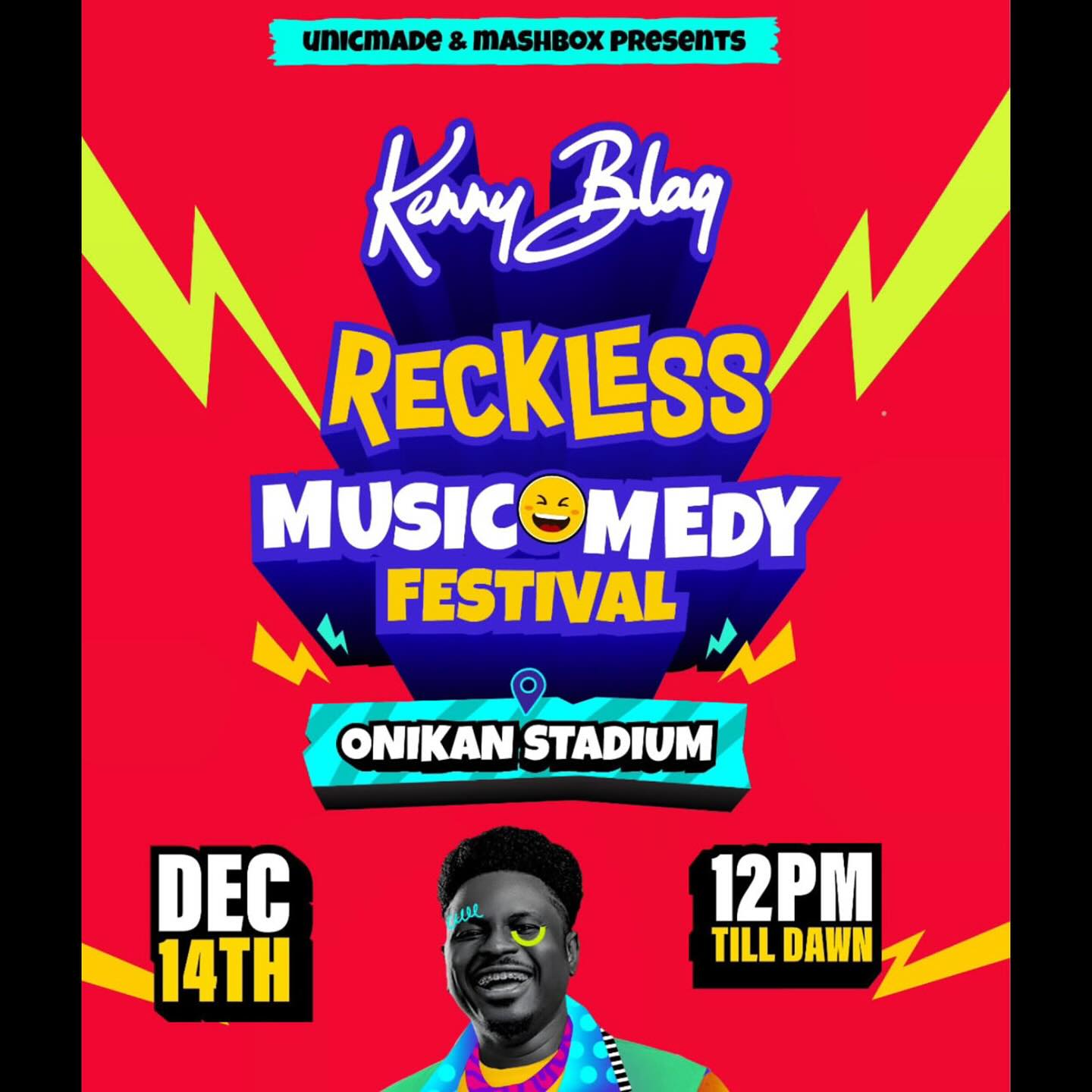 Kennyblaq reckless Musicomedy Festival