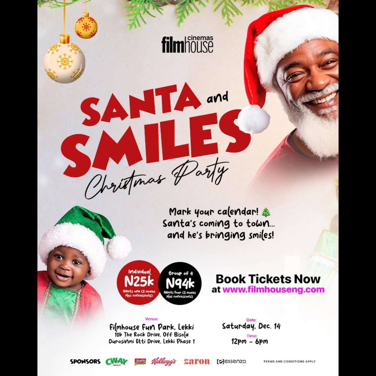 Santa and Smiles Christmas Party