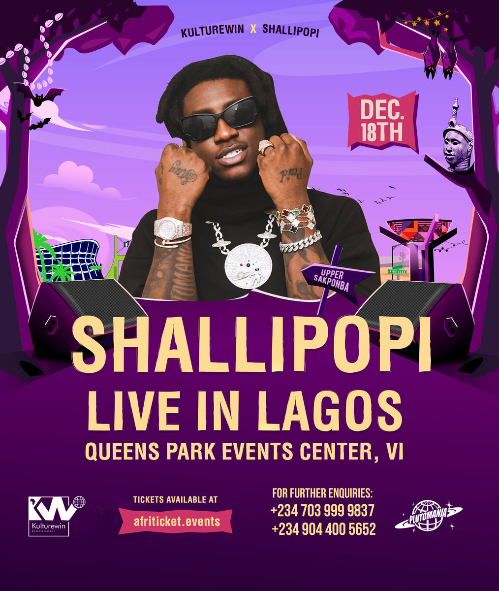 18 Dec. 2024, Shallipopi Live in Lagos