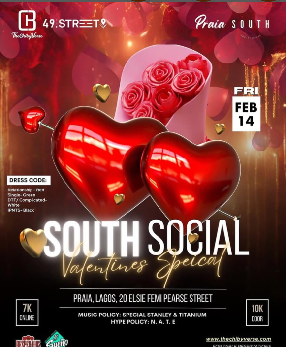 14 Feb. 2025, South Social Valentine Special