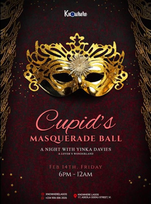 14 Feb. 2025, Cupid’s Masquerade Ball