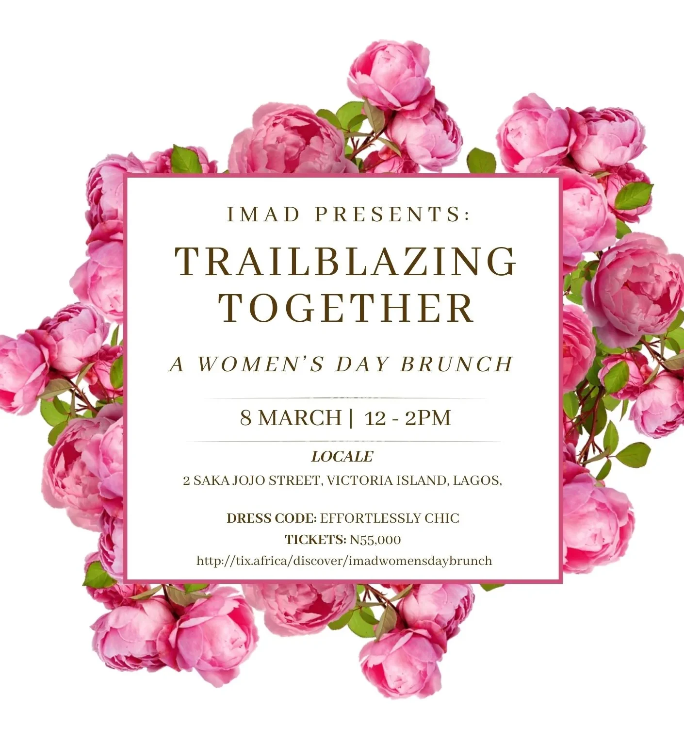08 Mar. 2025, Trailblazing Together: A Women’s Day Brunch