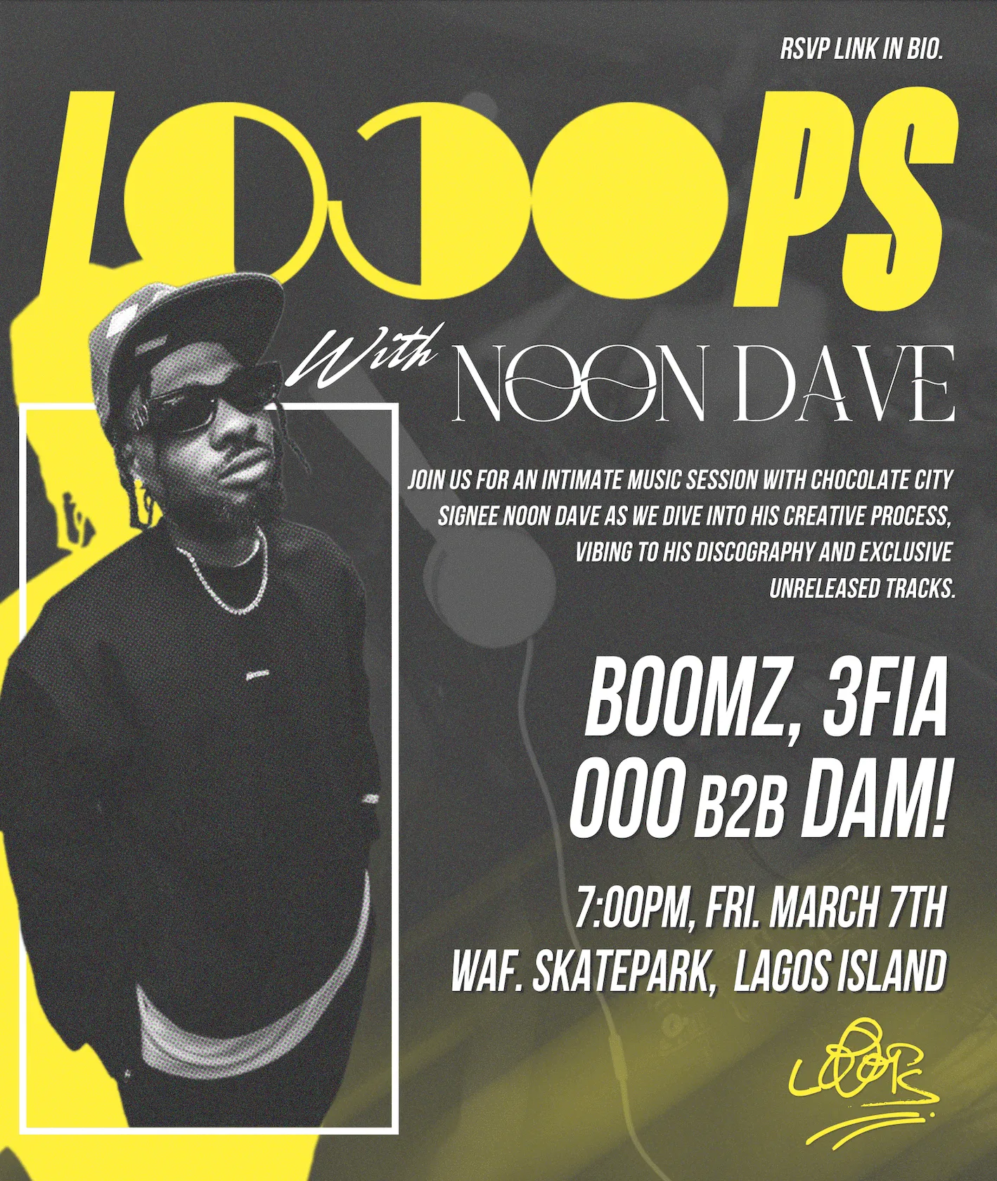 07 Mar. 2025, Looops With Noon Dave