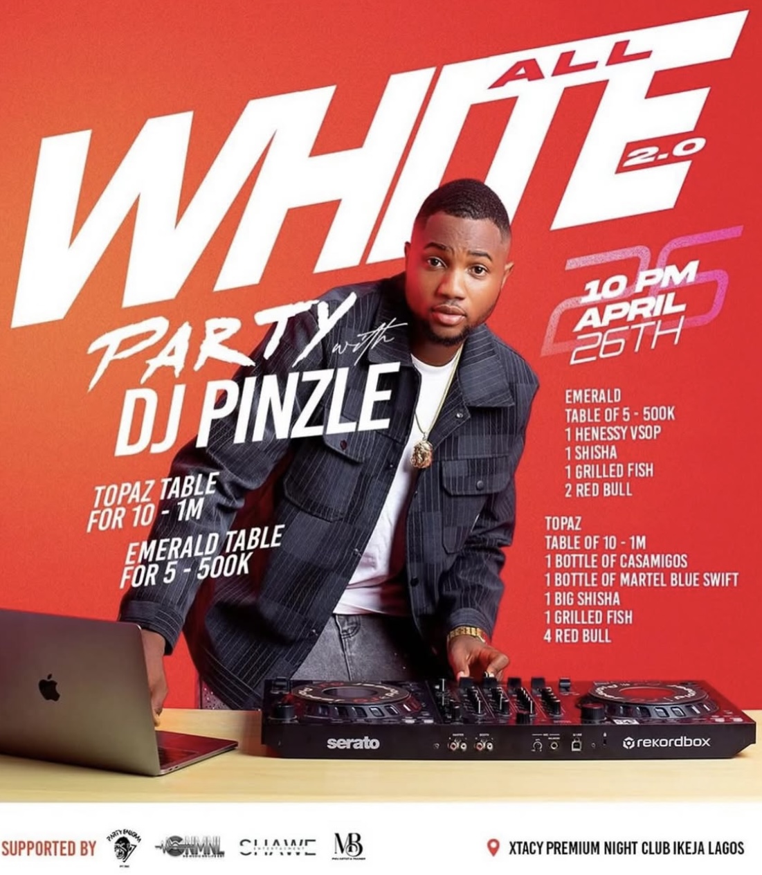 26 Apr. 2025, All White Party 2.0
