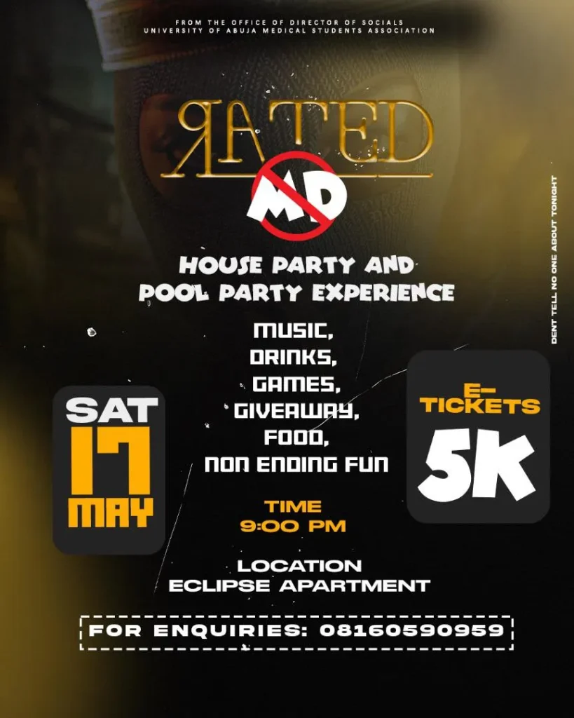 17 May 2025, Rated MD – Abuja