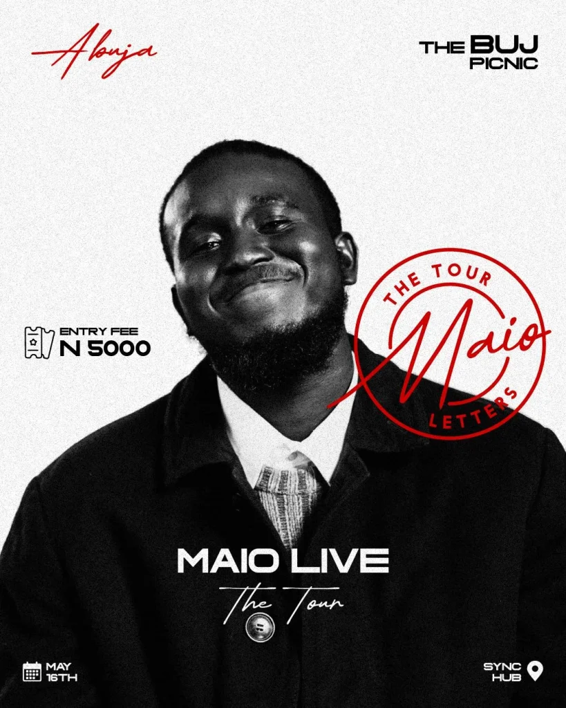 16 May 2025, Maio Live: The Tour – Abuja