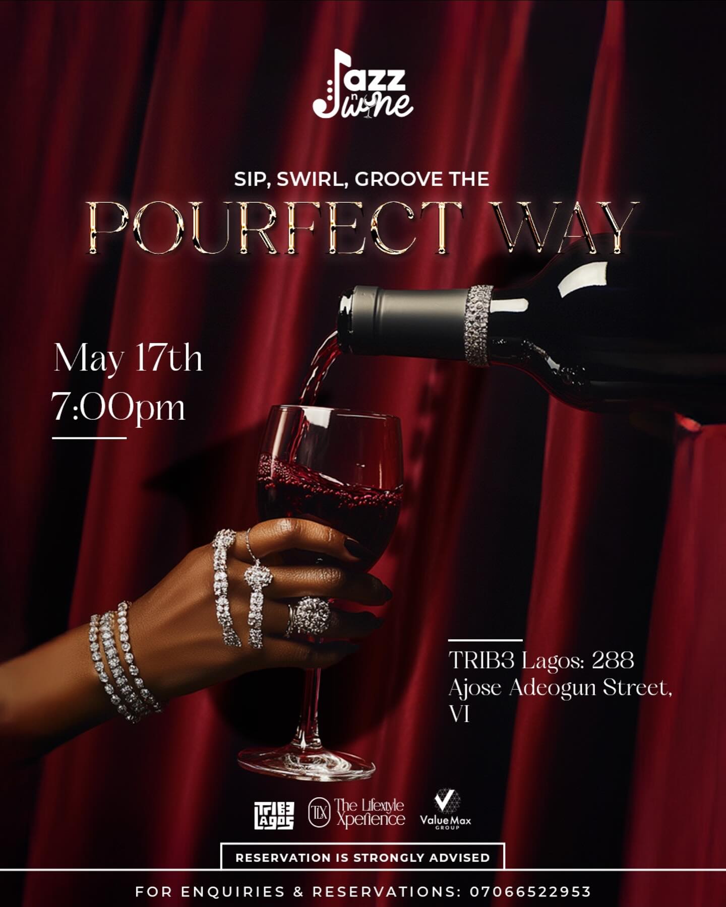 Sip, Swirl,The Pourfect Way