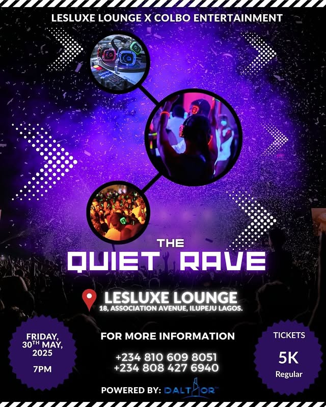 30 May 2025, The Quiet Rave