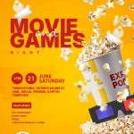 21 Jun. 2025, Movie And Games Night – Abuja
