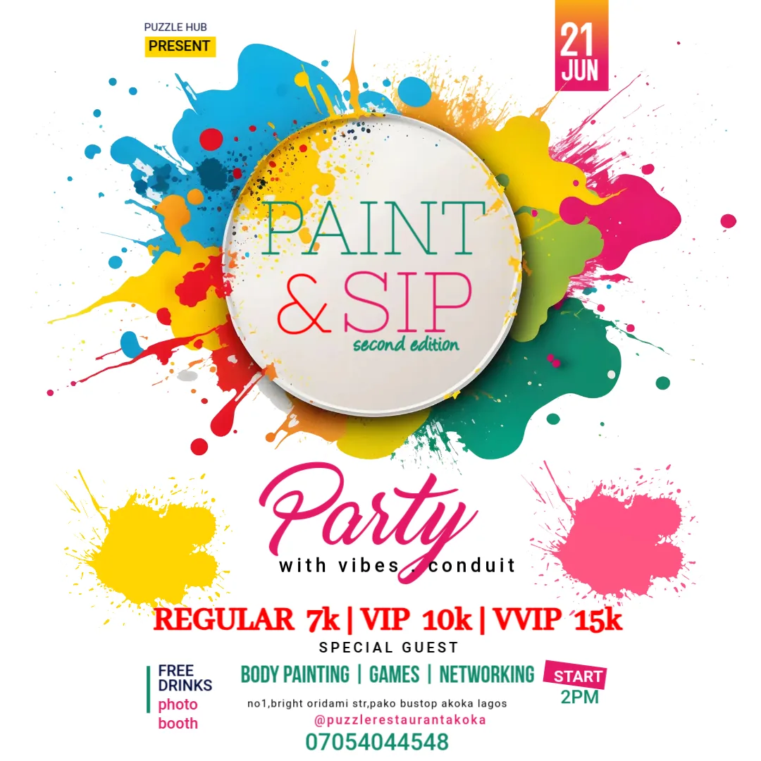 21 Jun. 2025, Paint & Sip Second Edition