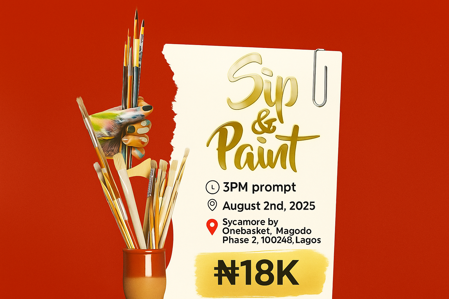 02 Aug. 2025, Sip & Paint