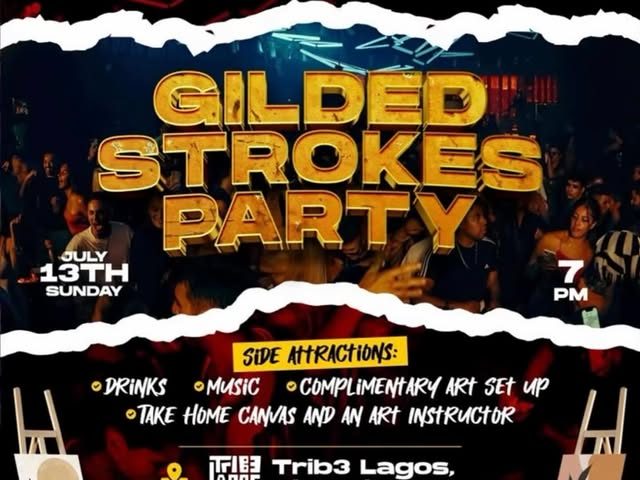13 Jul. 2025, Gilded Strokes Party