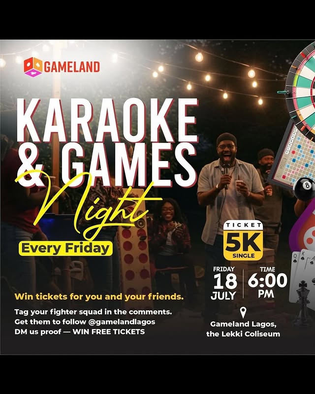 18 Jul. 2025, Karoke And Games Night
