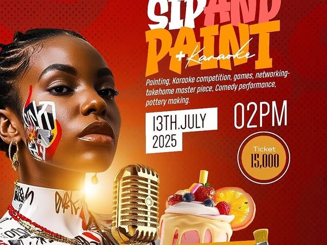 13 Jul. 2025, Sip And Paint + Karaoke