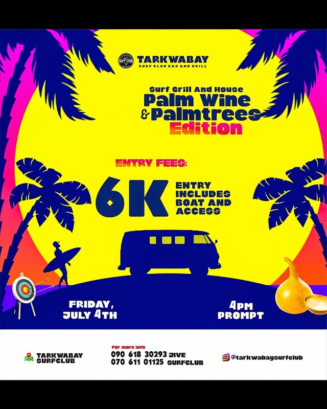 04 Jul. 2025, Surf Grill And House: Palm Wine & Palmtrees Edition