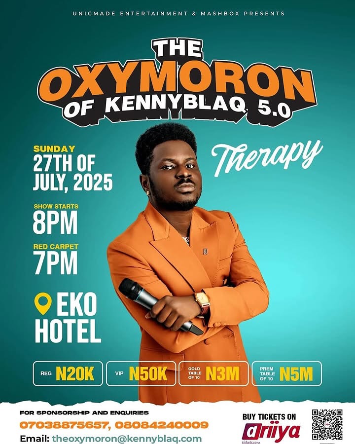 27 Jul. 2025, The Oxymoron on Kenny Blaq 5.0
