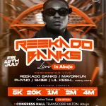 18 Jul. 2025, Reekado Banks Live In Abuja