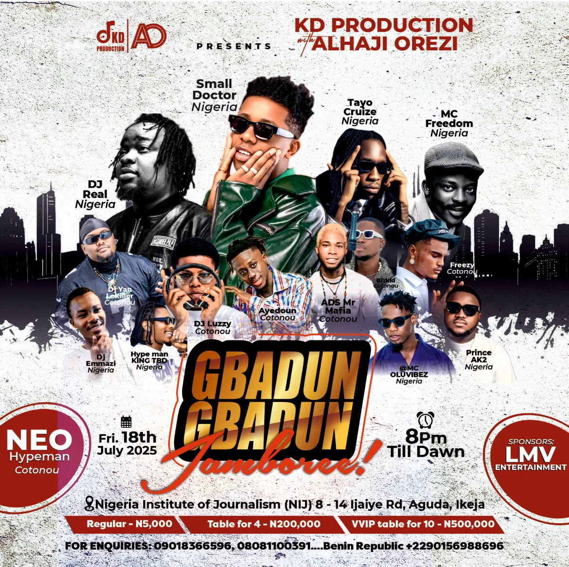 18 Jul. 2025, Gbadun Gbadun Jamboree
