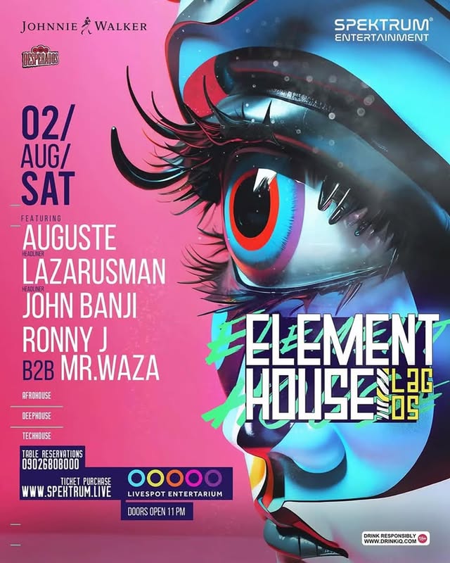 02 Aug. 2025, Element House Lagos