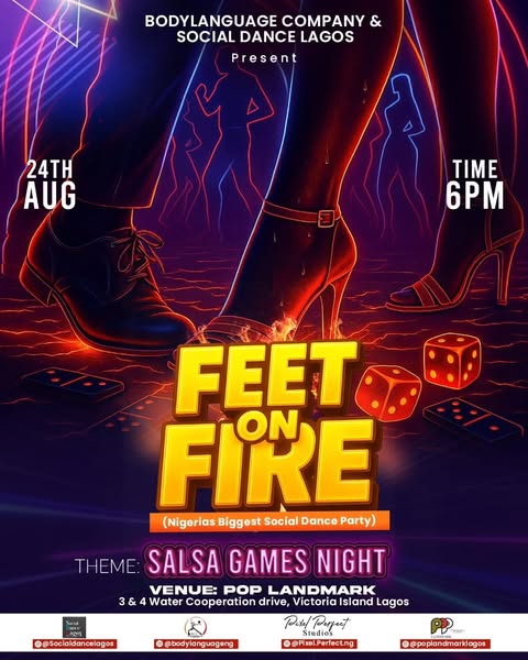 Feet on Fire