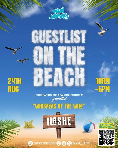 Guest List On The Beach
