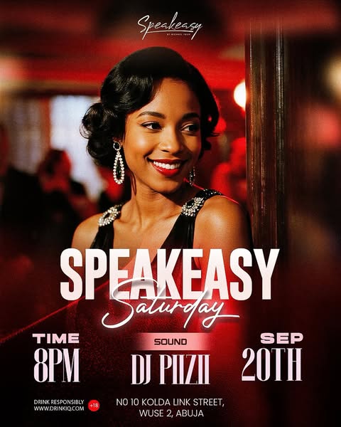 20 Sep. 2025, SpeakEasy Saturday – Abuja