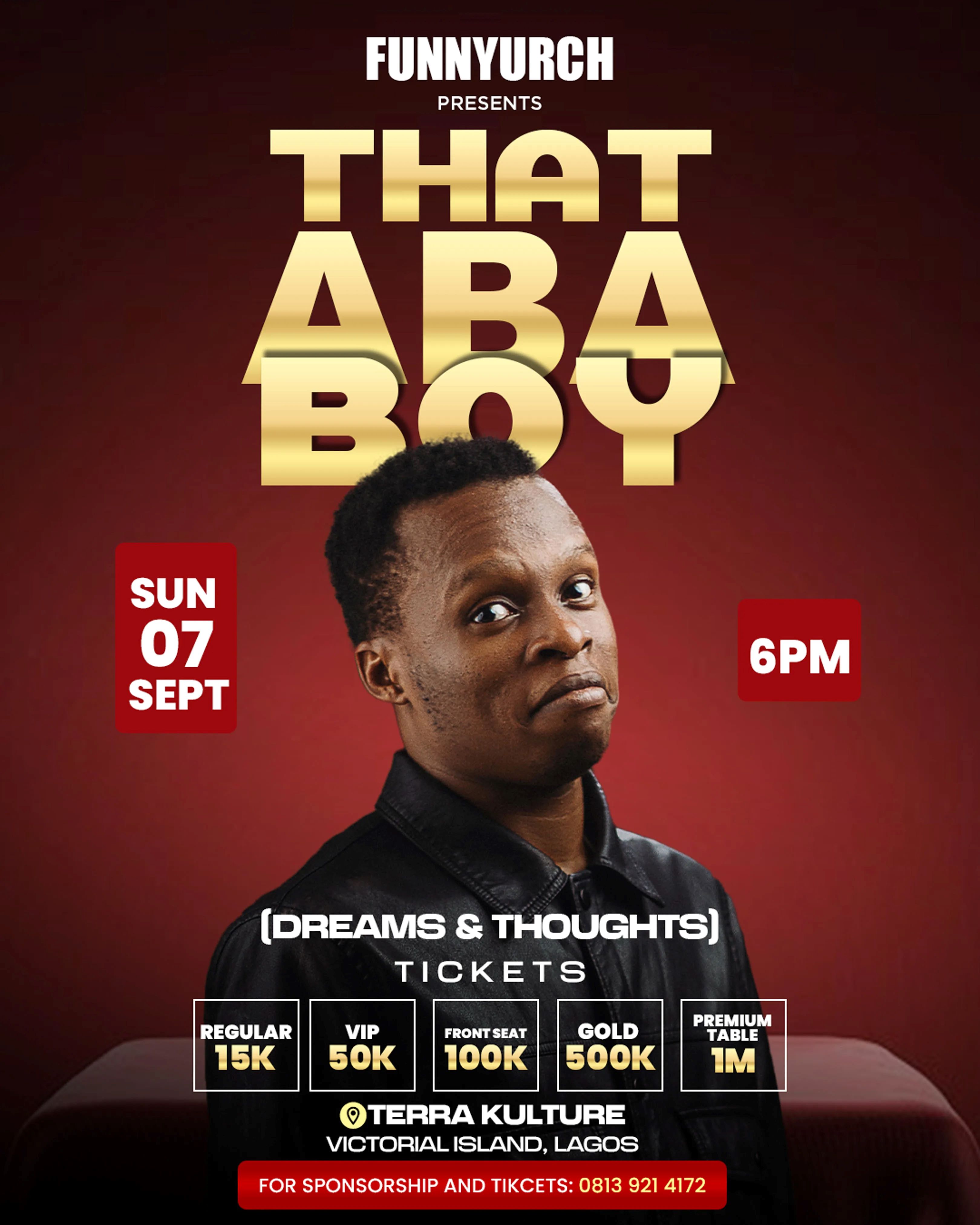 07 Sep. 2025, That Aba Boy