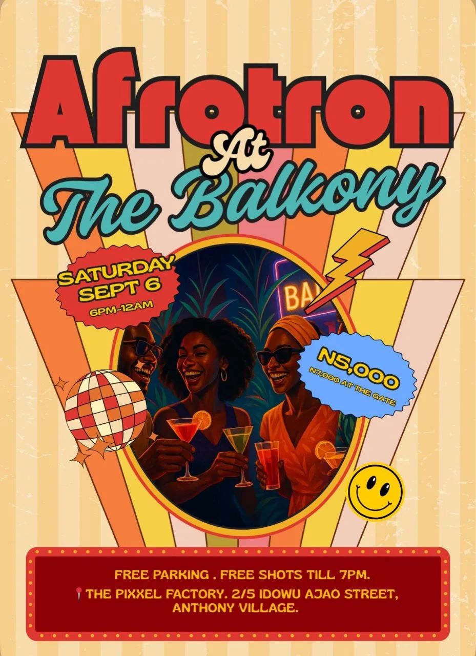 06 Sep. 2025, Afrotron At The Balkony