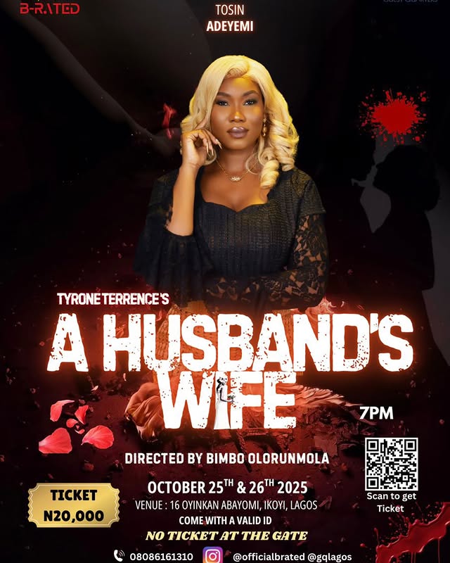 25 & 26 Oct. 2025, A Husband’s Wife
