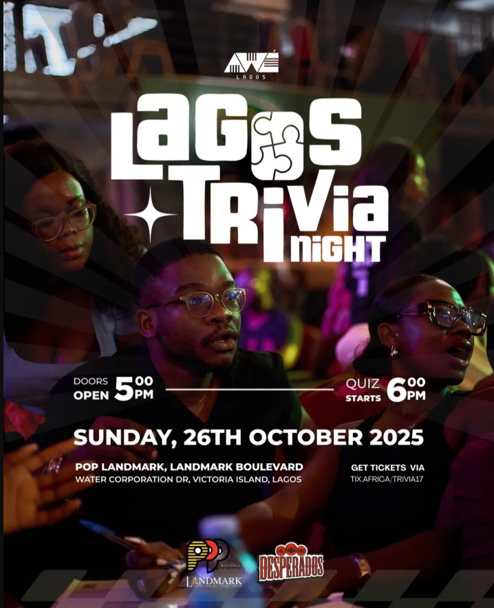 26 Oct. 2025, Lagos Trivia Night