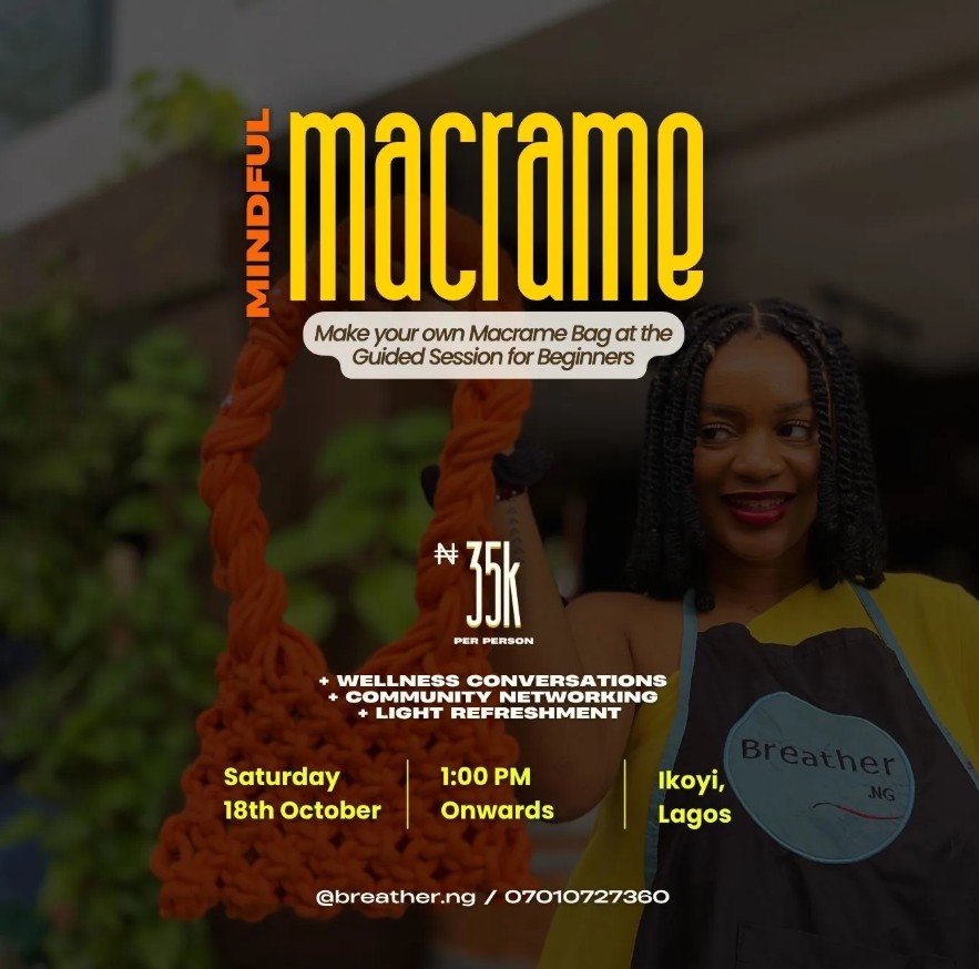 18 Oct. 2025, Mindful Macrame