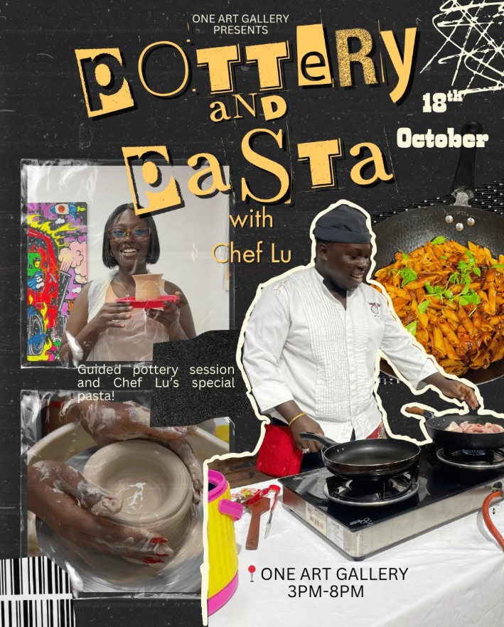 Pottery And Pasta With Chef Lu
