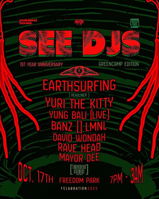 17 Oct. 2025, See DJs