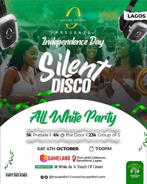 Silent Disco All White Party