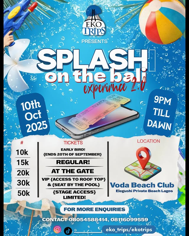 10 Oct. 2025, Splash On The Bali Experience 2.0