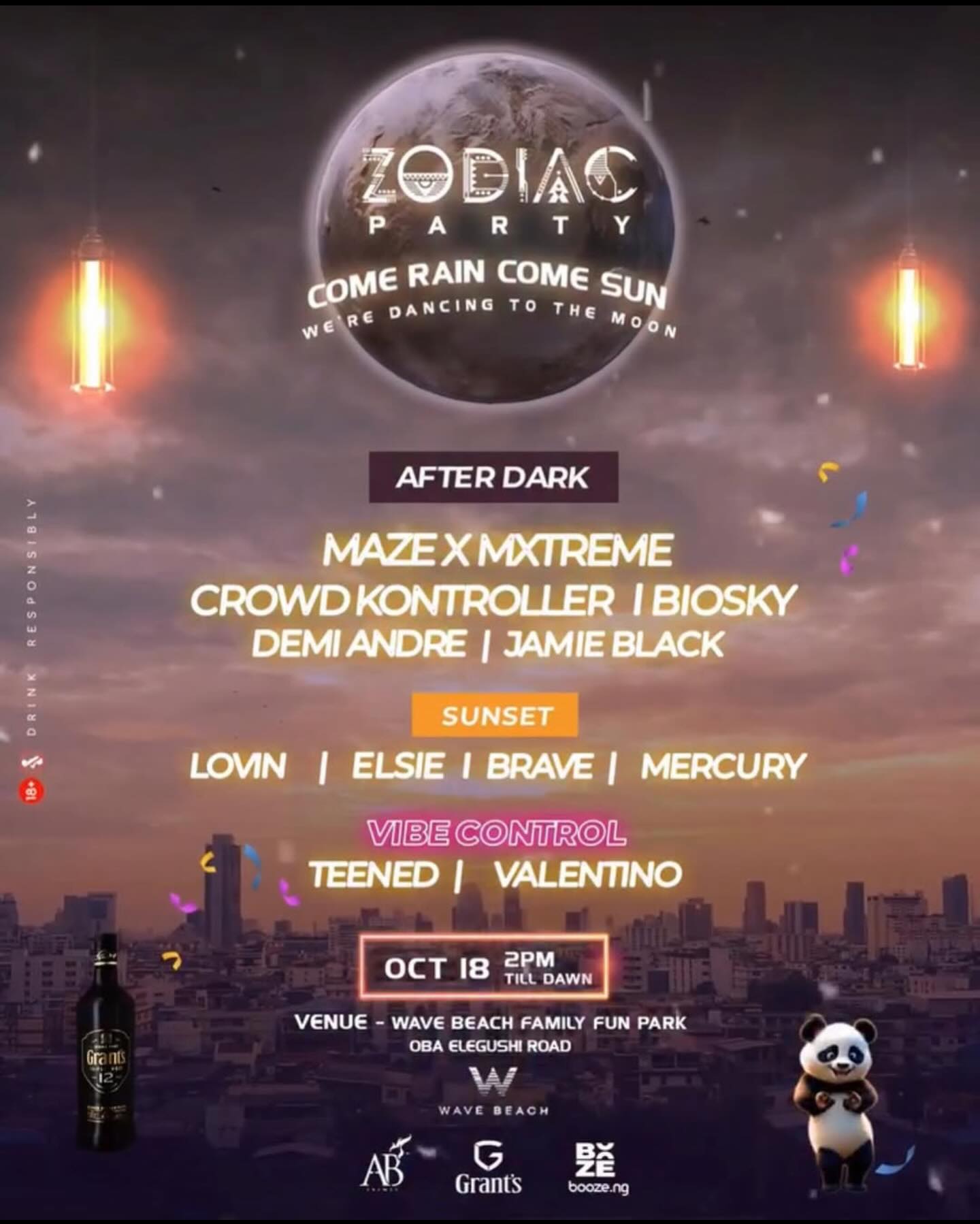 Zodiac Party: After Dark