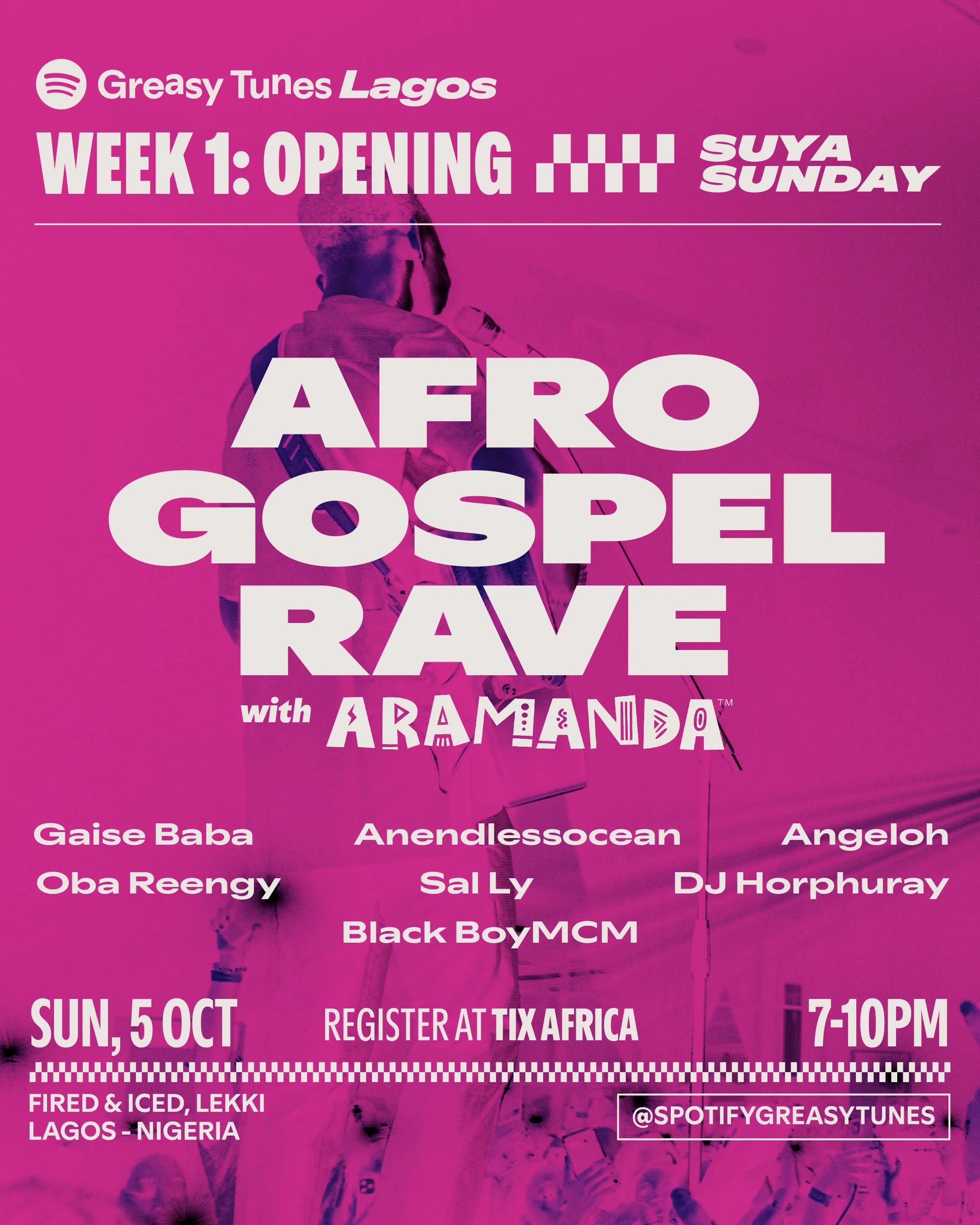05 Oct. 2025, Afro Gospel Rave With Aramanda