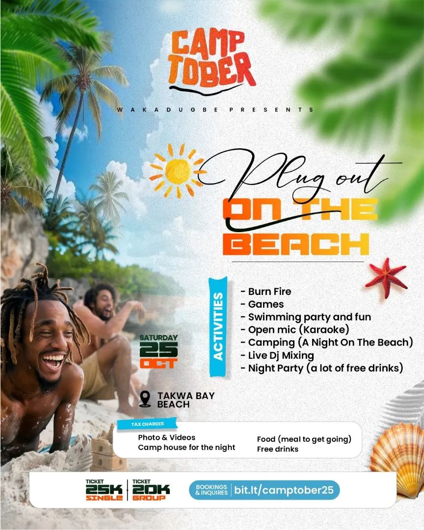 25 Oct. 2025, Plug Out On The Beach