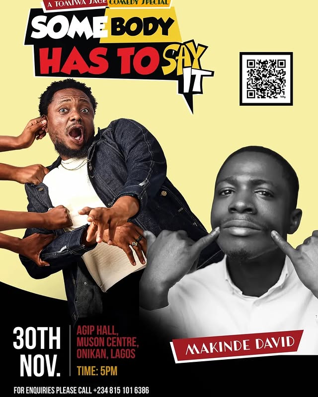 Somebody Has To Say It