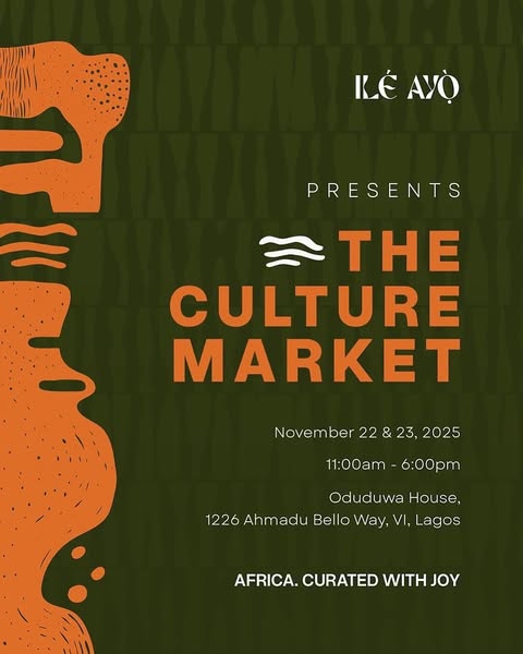 22 & 23 Nov. 2025, The Culture Market