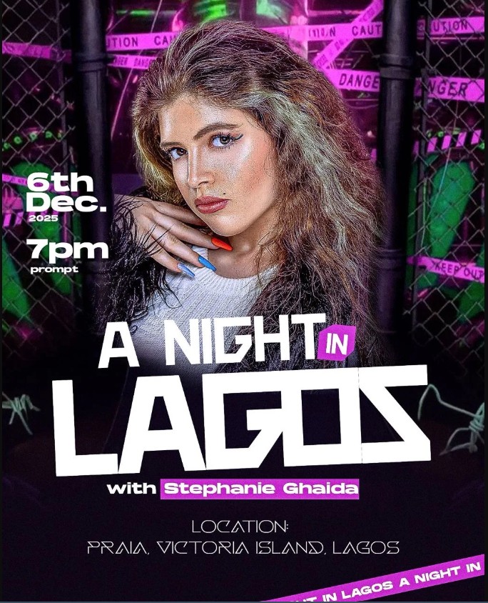 06 Dec. 2025, A Night In Lagos With Stephanie Ghaida
