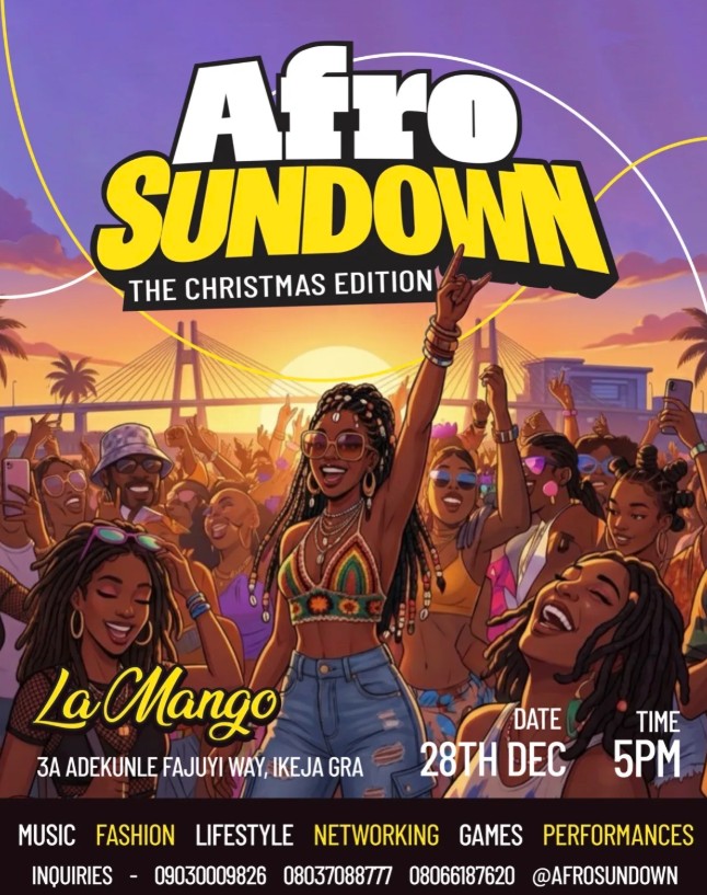 28 Dec. 2025, Afro Sundown: The Christmas Edition
