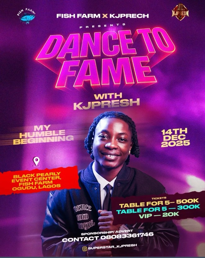 14 Dec. 2025, Dance To Fame With Kjpresh