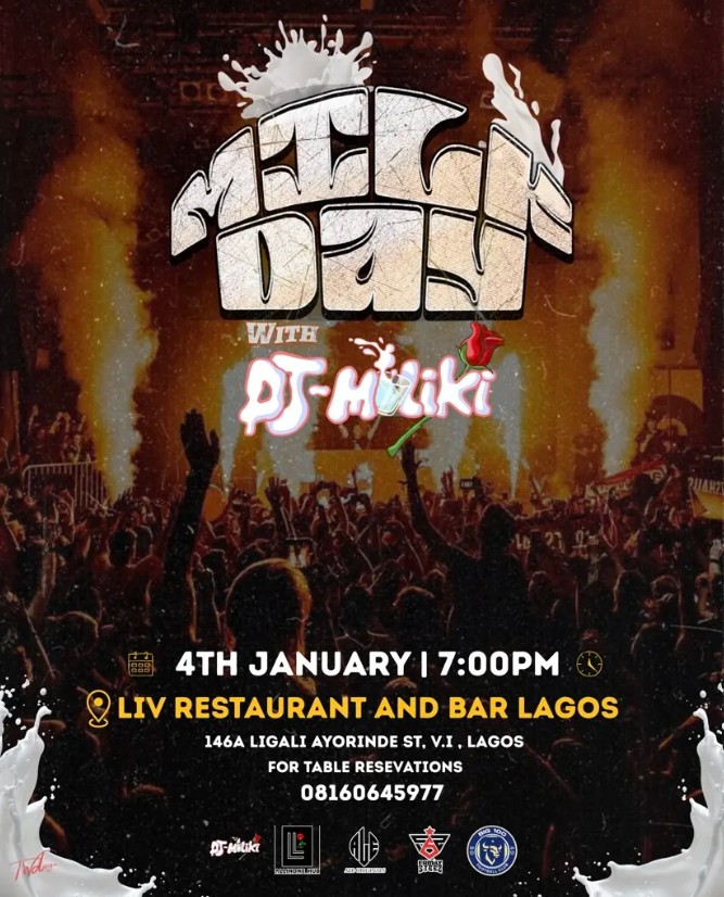 04 Jan. 2026, Milk Day With DJ Miliki