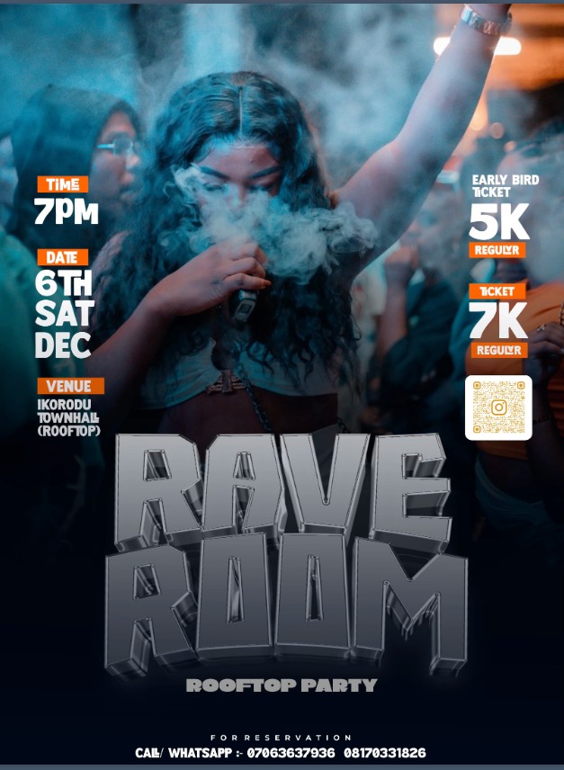06 Dec. 2025, Rave Room Rooftop Party