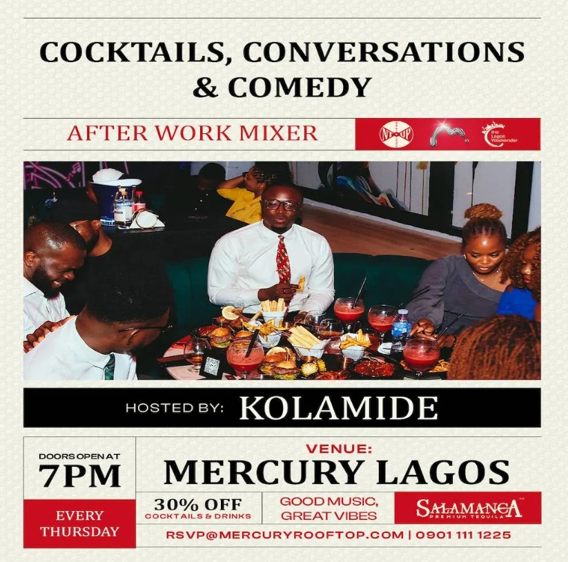 Cocktails, Conversation And Comedy