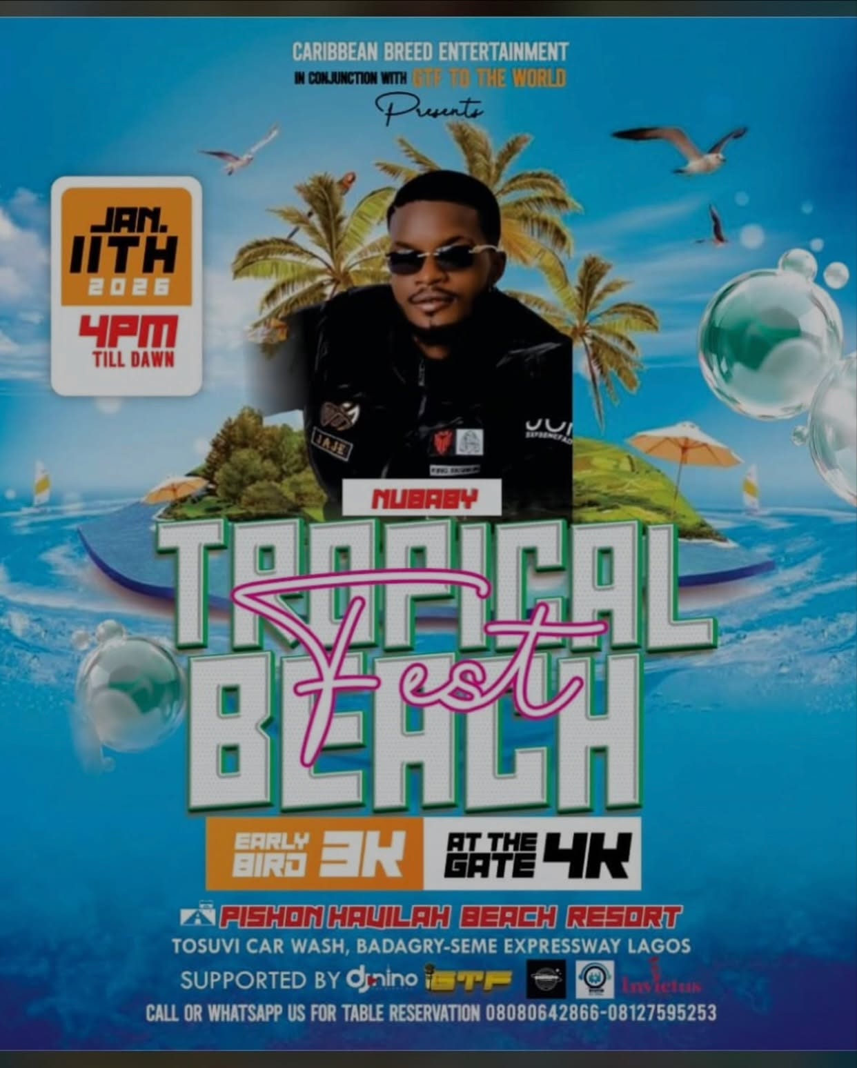 11 Jan. 2026, Tropical Beach Fest