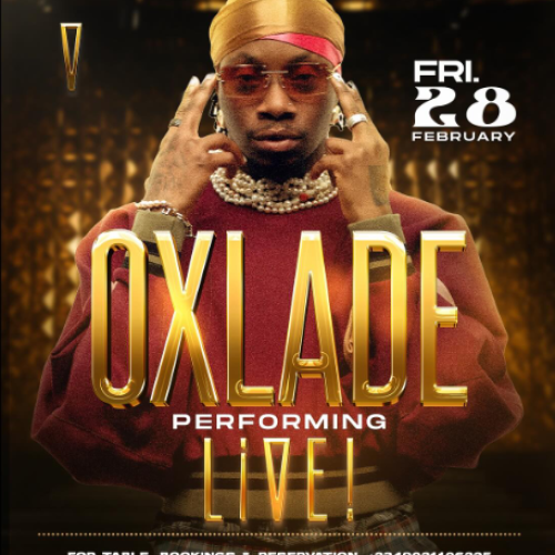 28 Feb. 2025, Oxlade Performing Live