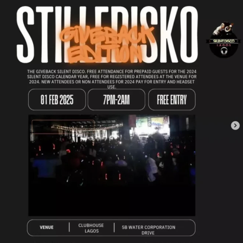 01 Feb. 2025, StilleDisko Giveback Edition